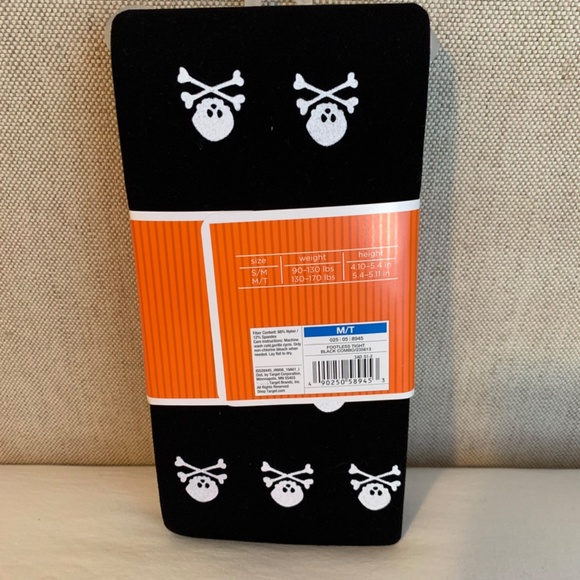 Target Spider Tote Bag & Skull Footless Tights & Skull Nails - Picture 12 of 15